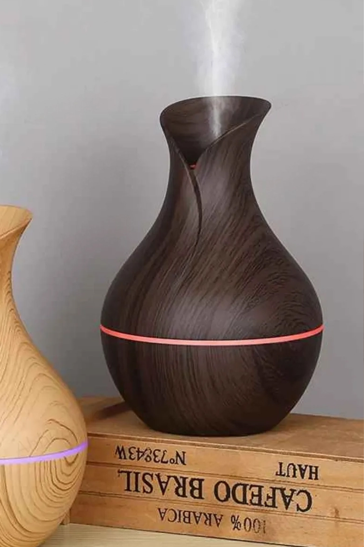 Ultrasonic Humidifier Hava Nemlendirici Difüzör ve 3 adet Uçucu Yağı ile birlikte Japon Kiraz, Fransız Gülü, Yasemin